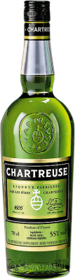 55,95 € Envío gratis | Licores Chartreuse Verte (Verd Verde) Francia Botella 70 cl