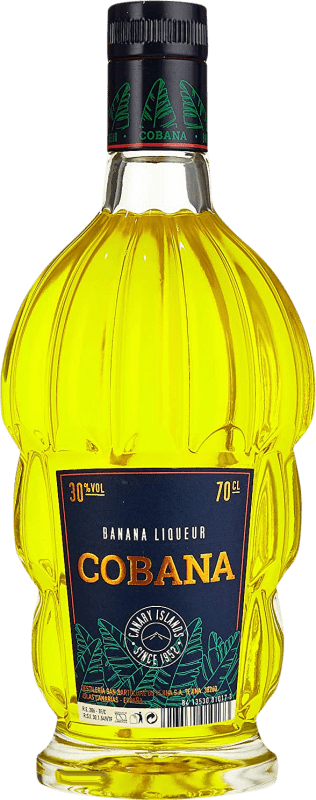18,95 € Free Shipping | Schnapps Cobana Spain 70 cl Banana
