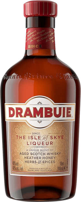 29,95 € Бесплатная доставка | Ликеры Drambuie Licor de Whisky Объединенное Королевство бутылка 70 cl