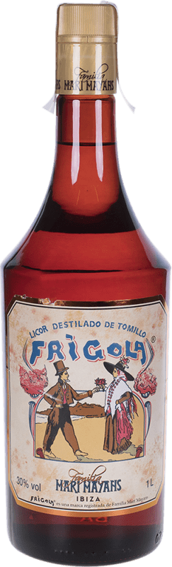 19,95 € Envio grátis | Licores Frigola Espanha 1 L Tomillo — Tomilho