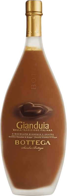 15,95 € Бесплатная доставка | Ликер крем Bottega Gianduia Италия бутылка Medium 50 cl