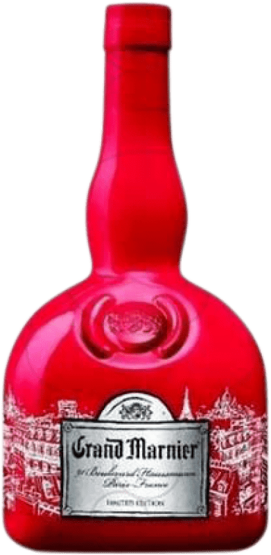 24,95 € Бесплатная доставка | Трипл Сек Grand Marnier Rouge París Edition 91 Boulevard Франция бутылка 70 cl