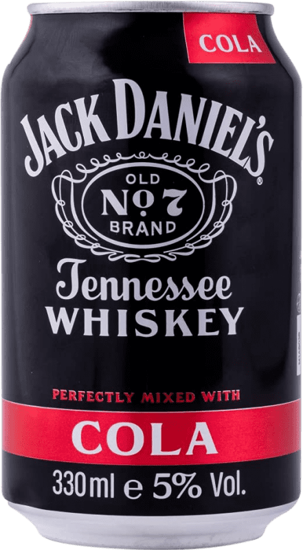 2,95 € Free Shipping | Soft Drinks & Mixers Jack Daniel's Old No.7 Mixed Cola United States Can 33 cl