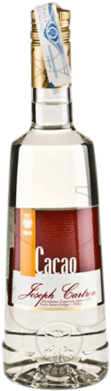 18,95 € Envio grátis | Licores Joseph Cartron Crème Cacao Blanc Licor Macerado França Garrafa 70 cl