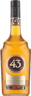 24,95 € Envio grátis | Licores Licor 43 Cuarenta y Tres Espanha Garrafa 1 L