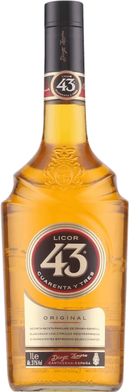 25,95 € Kostenloser Versand | Liköre Licor 43 Spanien 1 L