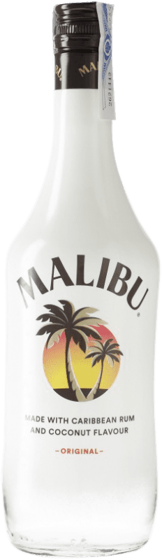 16,95 € Envío gratis | Licores Malibu Barbados Botella 70 cl