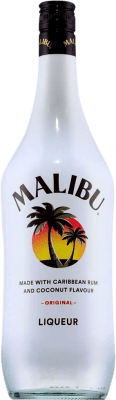 19,95 € Envío gratis | Licores Malibu Barbados Botella 1 L