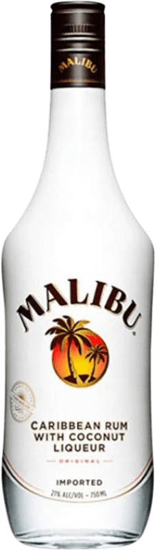 19,95 € Kostenloser Versand | Liköre Malibu Barbados Flasche 1 L