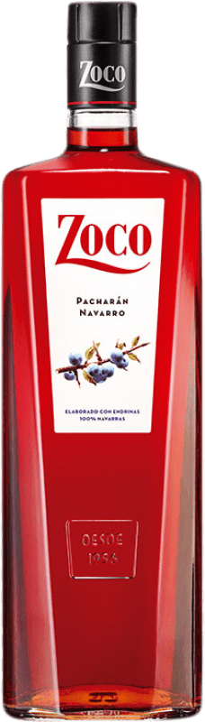 16,95 € Kostenloser Versand | Pacharán Zoco Spanien Flasche 1 L