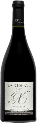 82,95 € Бесплатная доставка | Красное вино Xavier Vignon La Réserve X XII XV NV Резерв A.O.C. Châteauneuf-du-Pape Прованс Франция Grenache, Mourvèdre, Cinsault, Counoise бутылка 75 cl