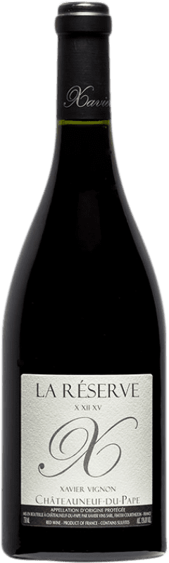 63,95 € Free Shipping | Red wine Xavier Vignon La Réserve X XII XV NV Reserve A.O.C. Châteauneuf-du-Pape Provence France Grenache, Mourvèdre, Cinsault, Counoise Bottle 75 cl