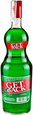 10,95 € Spedizione Gratuita | Liquori Get Back Pippermint Verd Francia Bottiglia 1 L