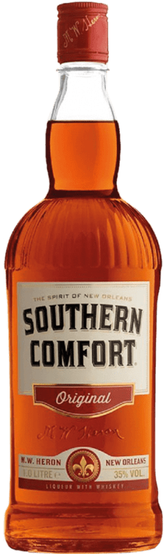 24,95 € Envio grátis | Licores Southern Comfort Original Whisky Licor Estados Unidos Garrafa 1 L