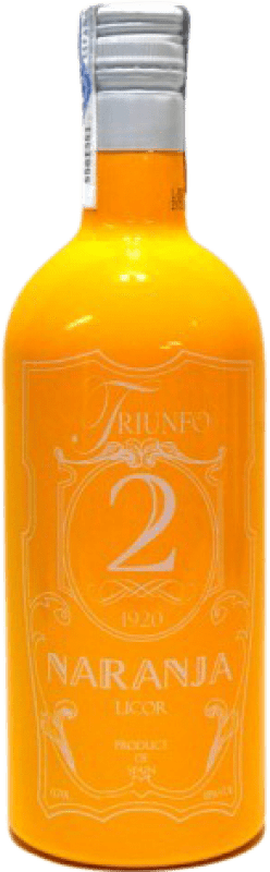 8,95 € Kostenloser Versand | Schnaps Triunfo. Nº 2 Licor de Naranja Spanien Flasche 70 cl