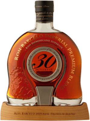 163,95 € Envio grátis | Rum Barceló Imperial República Dominicana 30 Anos Garrafa 70 cl