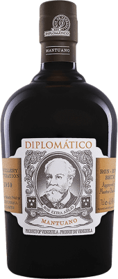 32,95 € Kostenloser Versand | Rum Diplomático Mantuano Extra Añejo Reserve Venezuela Flasche 70 cl