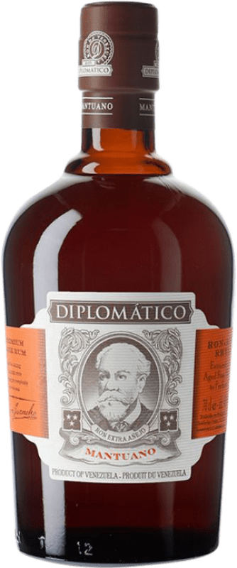 29,95 € Бесплатная доставка | Ром Diplomático Mantuano Extra Añejo Резерв Венесуэла бутылка 70 cl