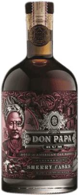 97,95 € Free Shipping | Rum Don Papa Rum Sherry Casks Extra Añejo Philippines Bottle 70 cl