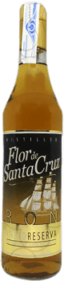 10,95 € 免费送货 | 朗姆酒 Flor de Santa Cruz Añejo 西班牙 瓶子 70 cl