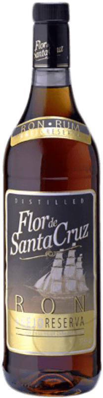 9,95 € Бесплатная доставка | Ром Flor de Santa Cruz Añejo Резерв Испания бутылка 70 cl