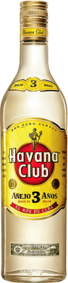 24,95 € 免费送货 | 朗姆酒 Havana Club Dorado 古巴 3 岁 瓶子 1 L