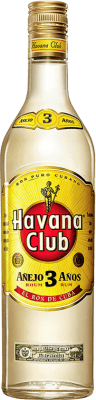 24,95 € Envío gratis | Ron Havana Club Dorado Cuba 3 Años Botella 1 L