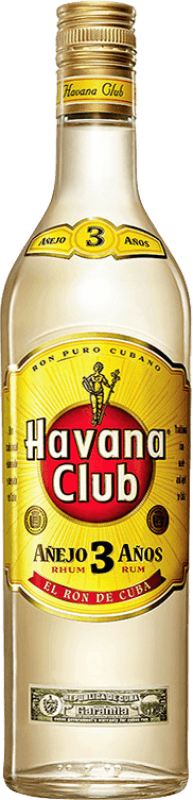 24,95 € Бесплатная доставка | Ром Havana Club Dorado — Золотой Куба 3 Лет 1 L