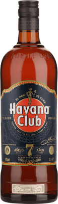 154,95 € 免费送货 | 朗姆酒 Havana Club 古巴 7 岁 双大瓶 — Jeroboam-Double Magnum 3 L