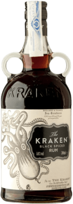 28,95 € Envio grátis | Rum Kraken Black Rum Añejo Trinidad e Tobago Garrafa 70 cl