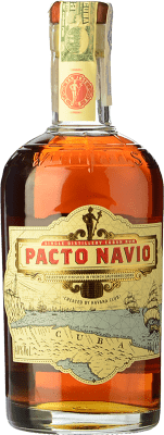 42,95 € Spedizione Gratuita | Rum Pacto Navío Extra Añejo Cuba Bottiglia 70 cl