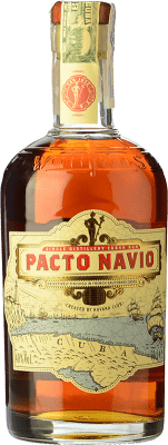 46,95 € Envio grátis | Rum Pacto Navío Extra Añejo Cuba Garrafa 70 cl