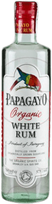 Rum Papagayo White — Weißer Organic — Bio 70 cl