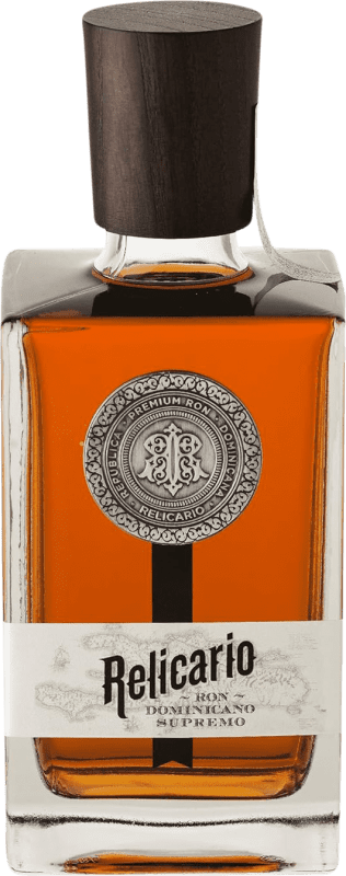 75,95 € Kostenloser Versand | Rum Relicario Supremo Extra Añejo Dominikanische Republik Flasche 70 cl