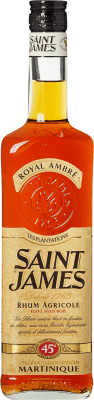 28,95 € Kostenloser Versand | Rum Plantations Saint James Ambrée — Amber, Royal Añejo — Gereift Martinique 70 cl
