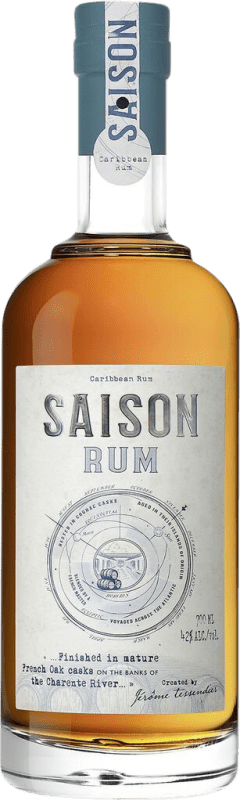 46,95 € Envío gratis | Ron Saison Añejo Francia Botella 70 cl