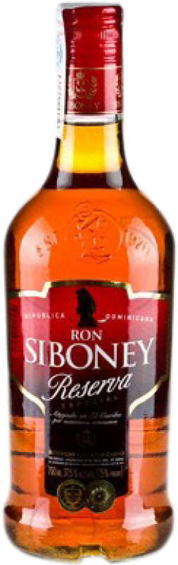 19,95 € Kostenloser Versand | Rum Siboney Extra Añejo Reserve Dominikanische Republik Flasche 70 cl