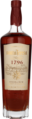 64,95 € Kostenloser Versand | Rum Santa Teresa 1796 Extra Añejo Venezuela Flasche 1 L