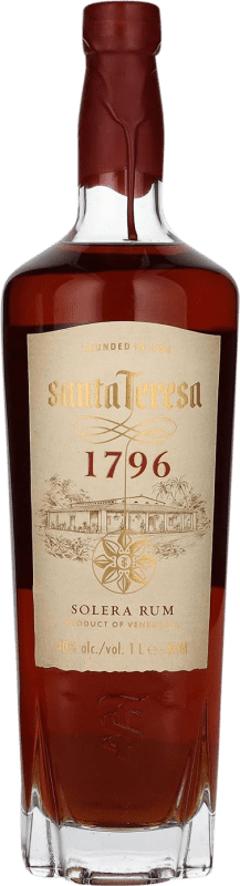 64,95 € Бесплатная доставка | Ром Santa Teresa 1796 Extra Añejo Венесуэла бутылка 1 L