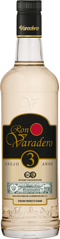 18,95 € Envio grátis | Rum Varadero Cuba 3 Anos Garrafa 70 cl