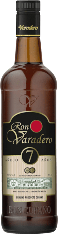 28,95 € Envío gratis | Ron Varadero Cuba 7 Años Botella 70 cl