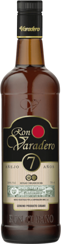 27,95 € Envio grátis | Rum Varadero Cuba 7 Anos Garrafa 70 cl