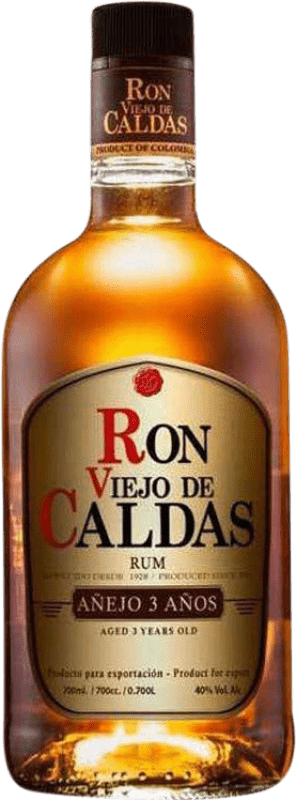 18,95 € Kostenloser Versand | Rum Viejo de Caldas Kolumbien 3 Jahre Flasche 70 cl