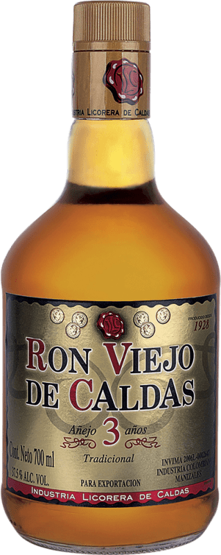 16,95 € Envoi gratuit | Rhum Viejo de Caldas Colombie 3 Ans Bouteille 70 cl