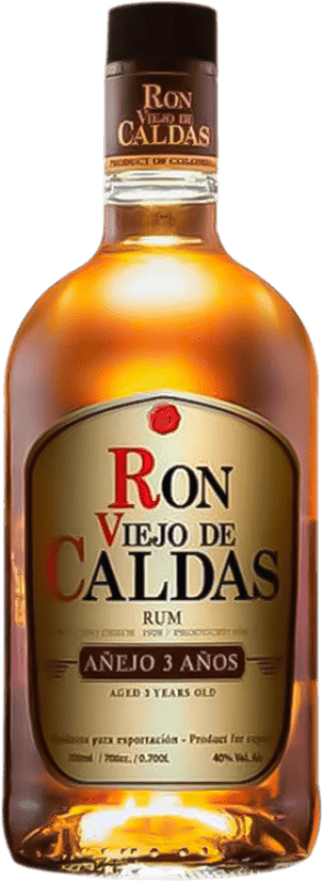 16,95 € Бесплатная доставка | Ром Viejo de Caldas Колумбия 3 Лет 70 cl