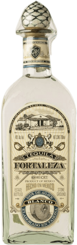 73,95 € Envio grátis | Tequila Fortaleza Blanco México Garrafa 70 cl
