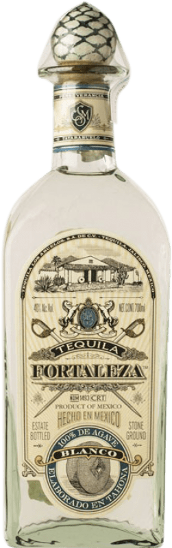 72,95 € Free Shipping | Tequila Fortaleza Blanco Mexico Bottle 70 cl