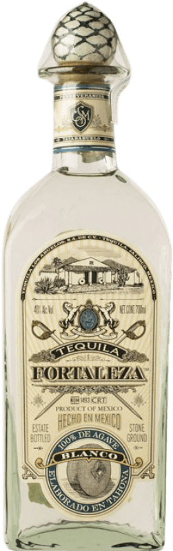 83,95 € Бесплатная доставка | Текила Fortaleza Blanco — Белый Мексика 70 cl