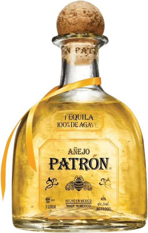 172,95 € Envío gratis | Tequila Patrón Añejo México Botella Especial 1,75 L