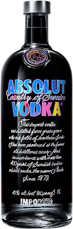 18,95 € Free Shipping | Vodka Absolut Andy Warhol Limited Edition Sweden 70 cl